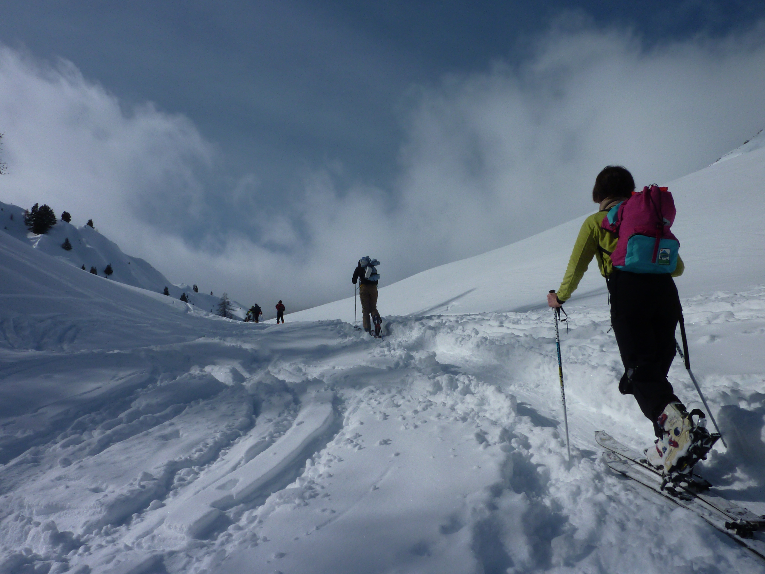 ski de randonnée au col des Peygus (2612m)