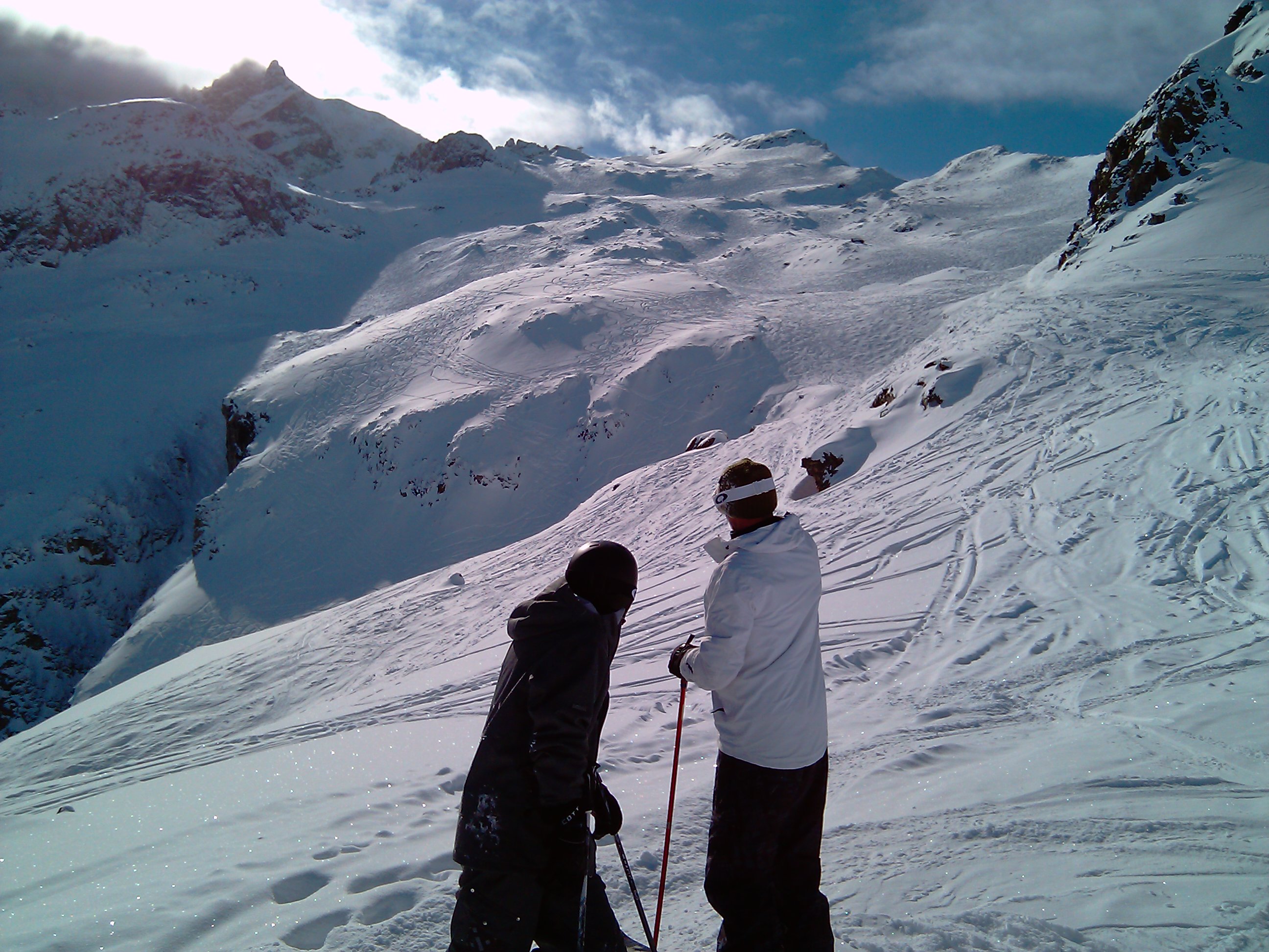 ski hors piste à La Grave 10/02/2010